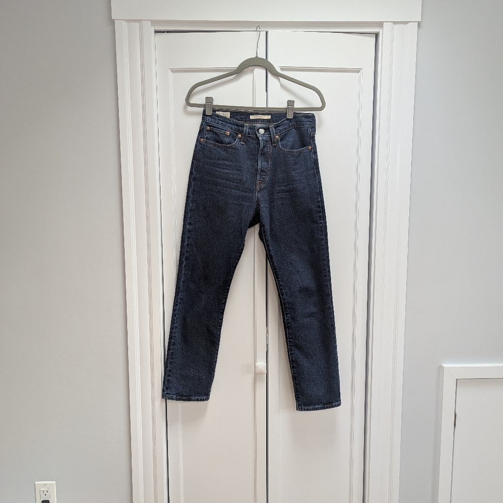 Dark Blue Denim Jeans